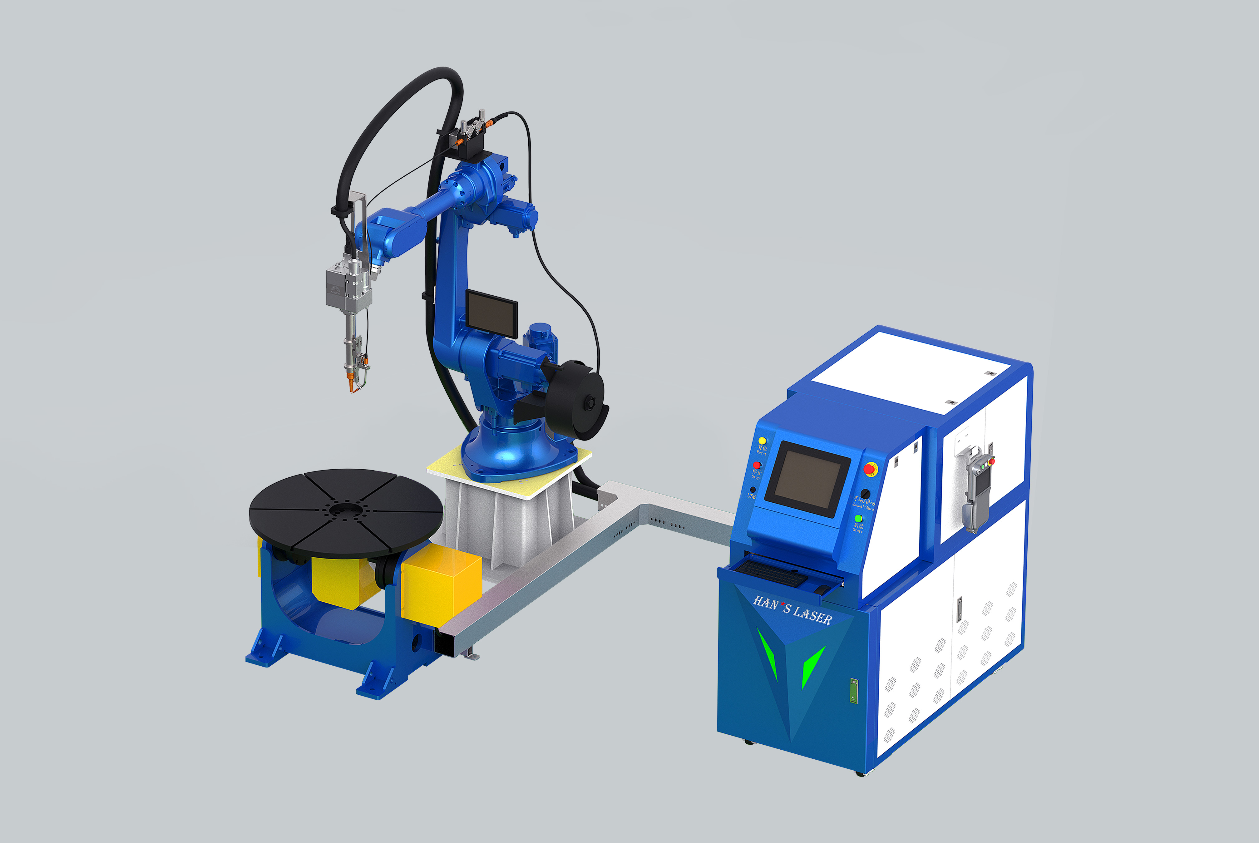 机器人激光焊接标准工作站